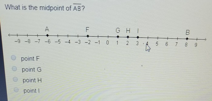 Locating points and midpoints answer key