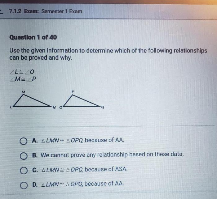 Geometry final exam answer key 2021