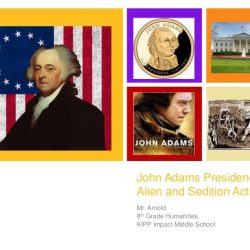 Alien and sedition acts lesson plan